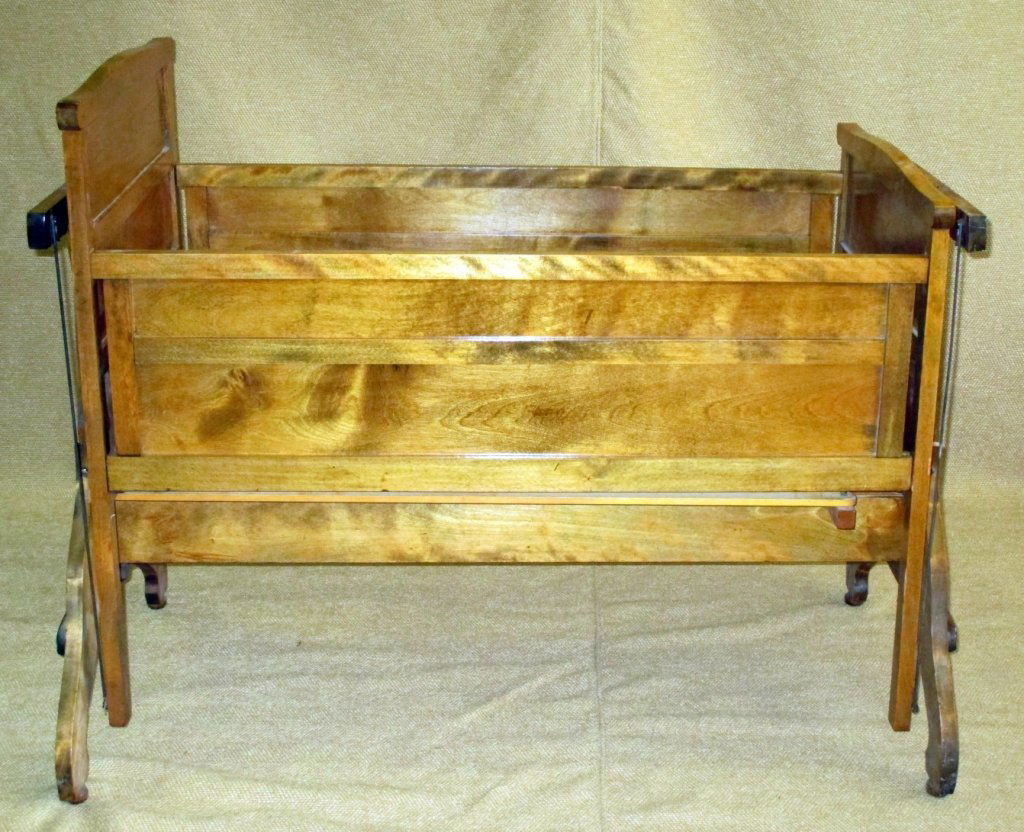 antique rocking cradle