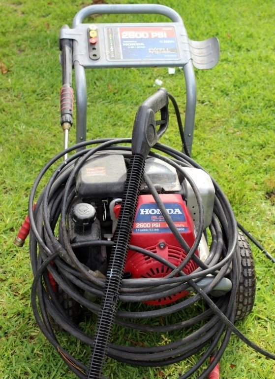 Honda Pressure Washer: 5 hp.