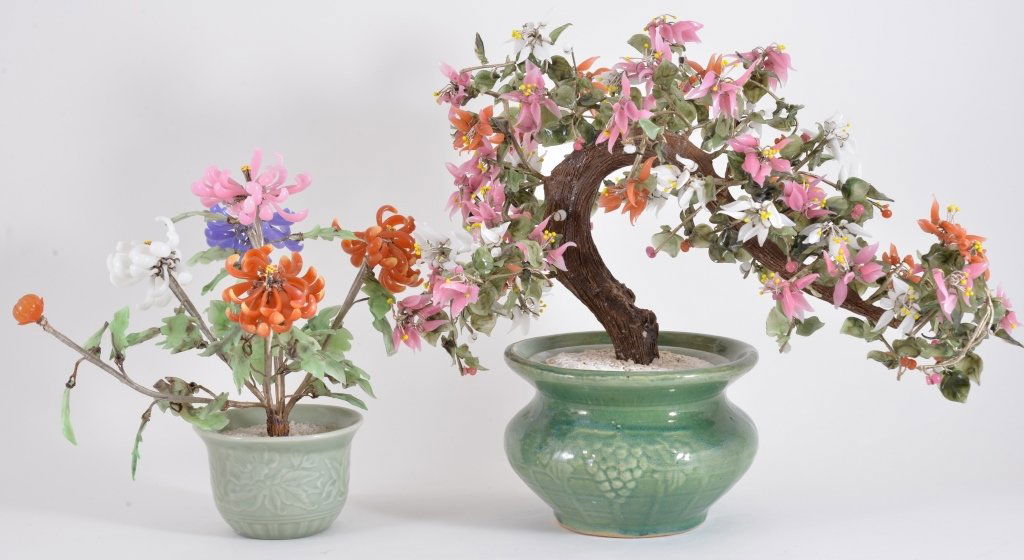 Large & Small Hard Stone Trees (1 of 3)