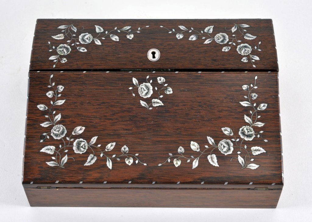 Mother of Pearl Inlaid Writing Box (1 of 3)