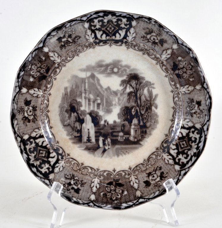 Mulberry Transferware Peruvian Plate (1 of 3)