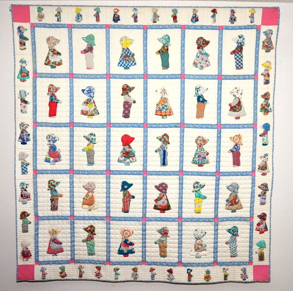 Quilt Variation of Sunbonnet Sue & Overall Sam (1 of 4)