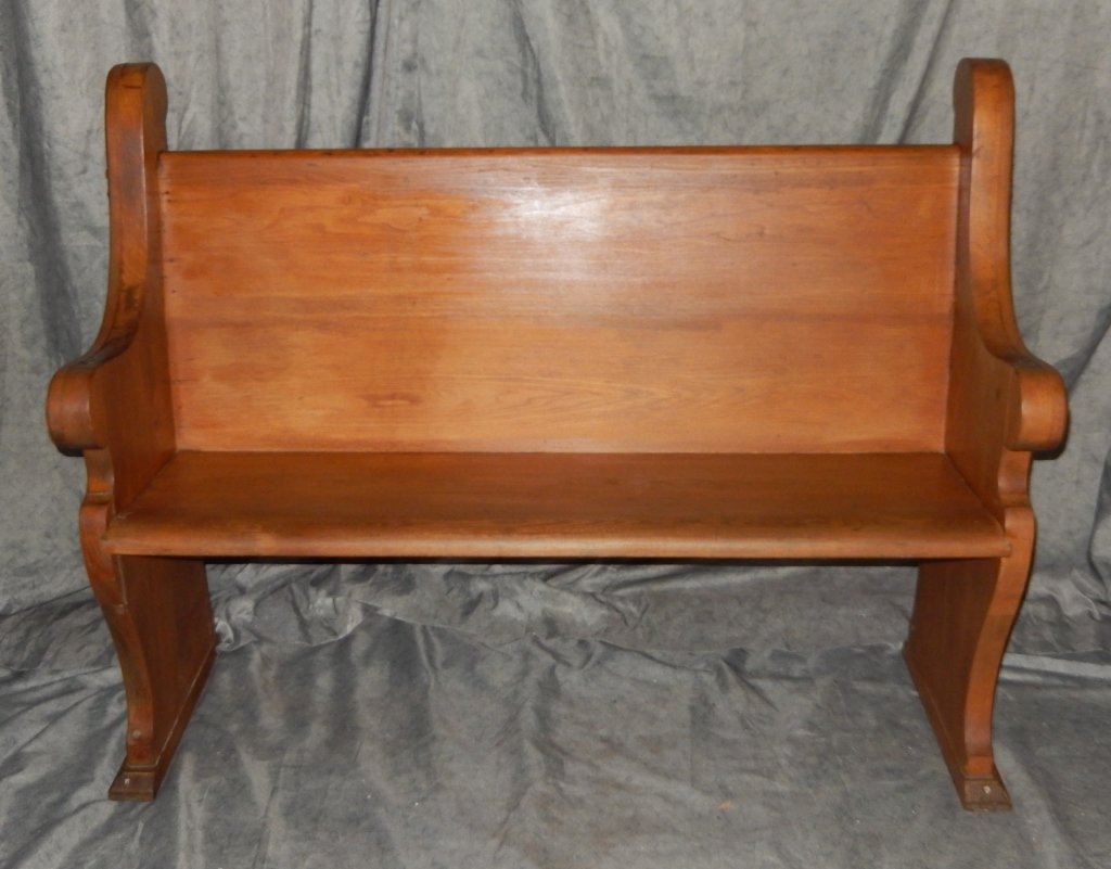 Small Wooden Pew (1 of 5)