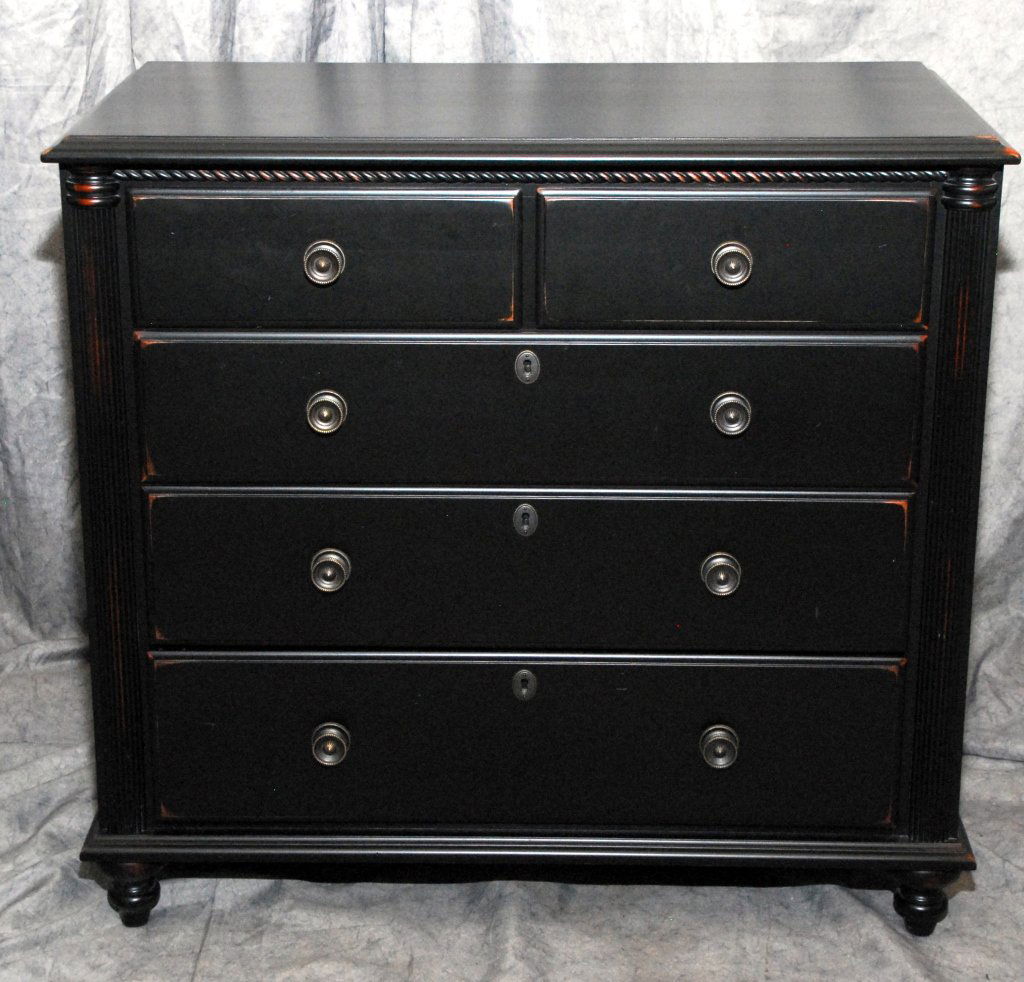 5-Drawer Chest w/Large Empire Style Knobs (1 of 5)