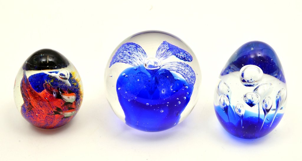 Three Paper Weights (1 of 2)