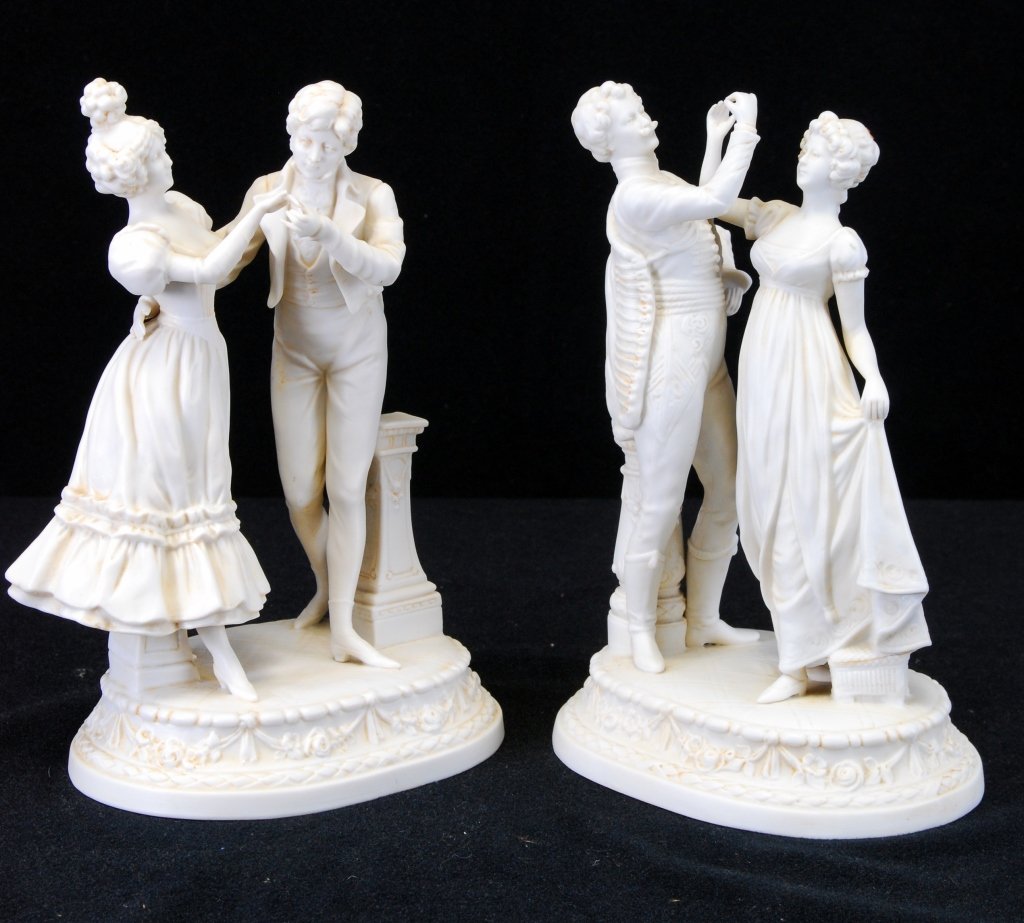 Pair Dancing Couple Figurines (1 of 3)