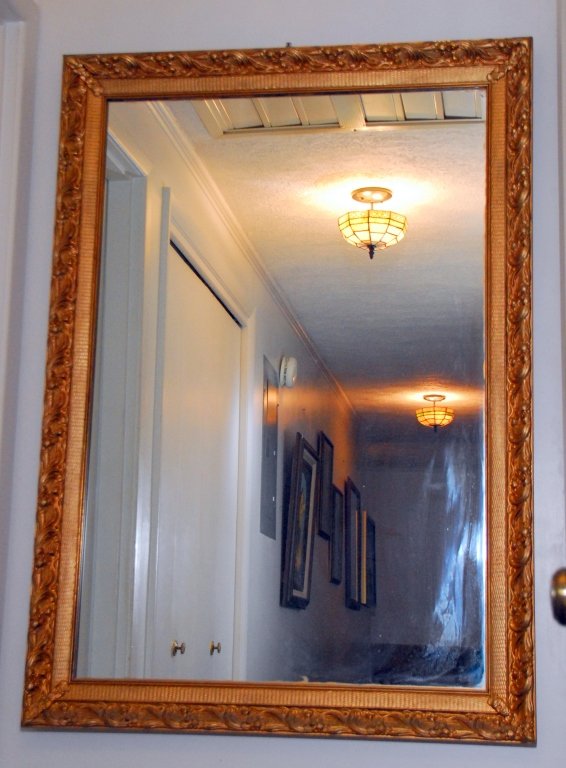 Ornate Gold Framed Mirror (1 of 1)