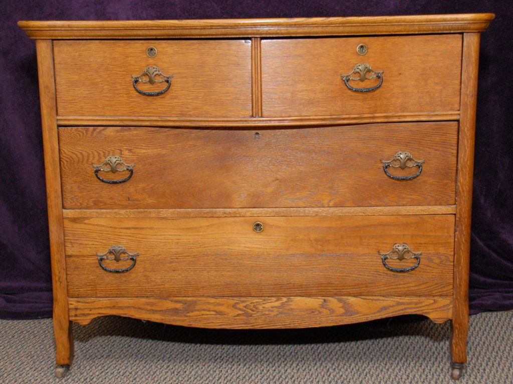 Victorian Oak Dresser (1 of 5)