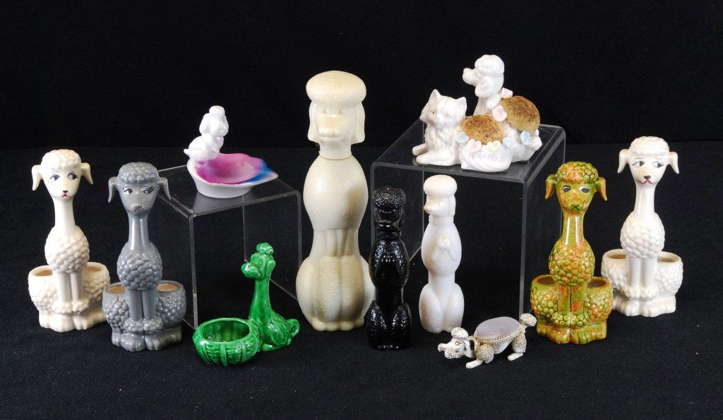 Dresser Poodles & Perfume Bottles (1 of 6)
