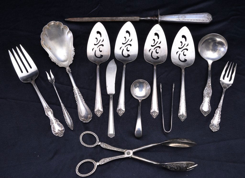 Silverplated Serving Flatware (1 of 3)