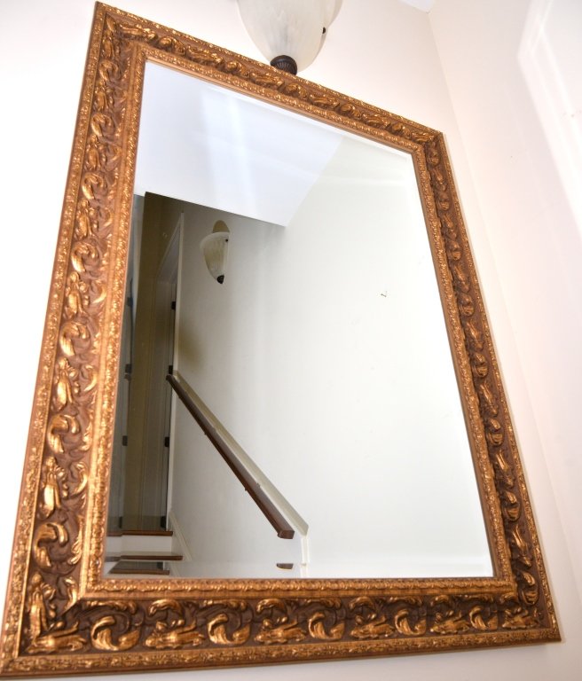 Framed Beveled Wall Mirror (1 of 2)