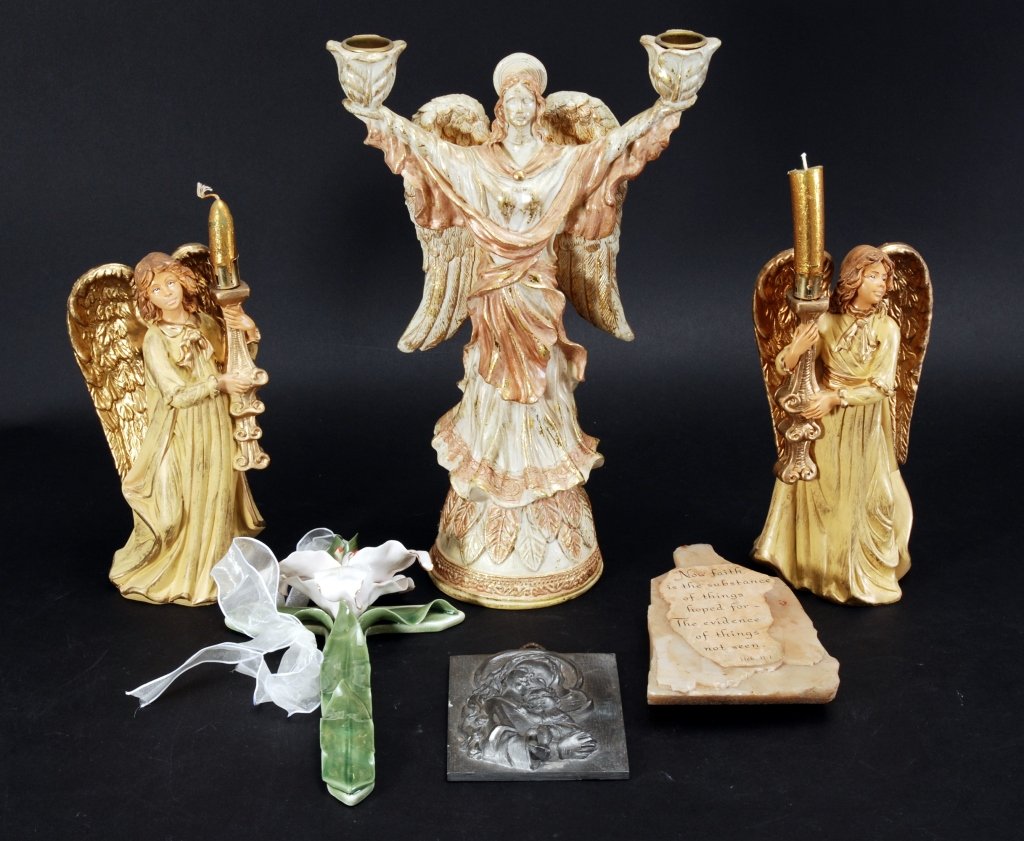 Angels, Cross & Madonna & Child (1 of 2)