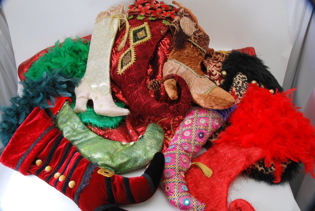 Christmas Stockings & Sequined Tree Skirt (1 of 5)