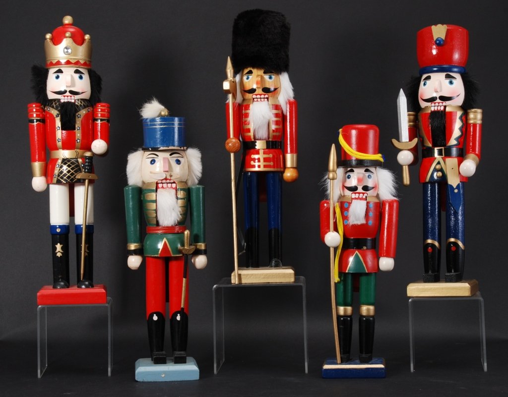 Five Soldier Nutcrackers (1 of 3)