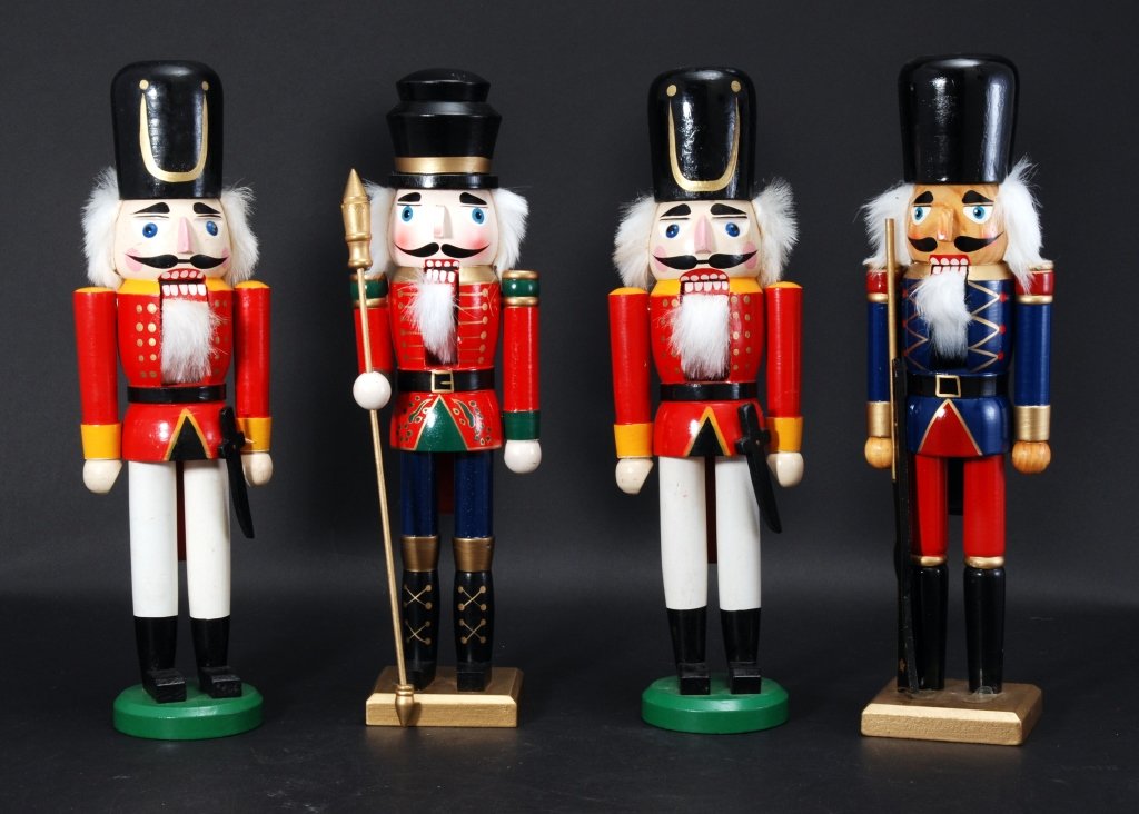 4 Soldier Nutcrackers (1 of 3)