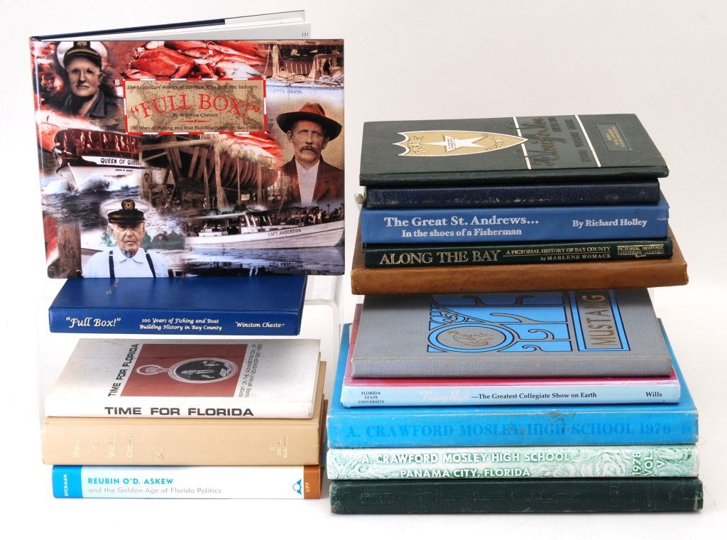 Panama City & Florida Local and State Book Lot (1 of 7)