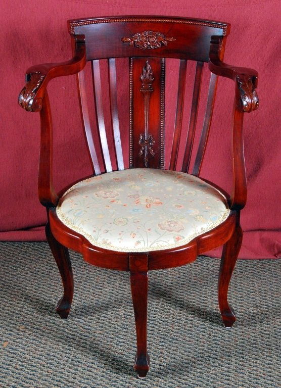 Carved Corner Chair (1 of 3)