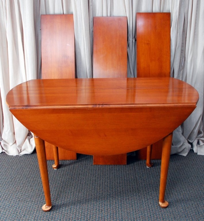 Maple Drop Leaf Table Plus Leaves (1 of 8)