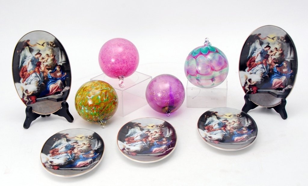 Decorative Wall Hangings & Handblown Glass Balls (1 of 4)