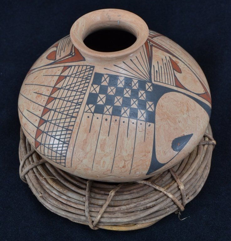 Native American Pot Signed Martha Quezdela (1 of 3)