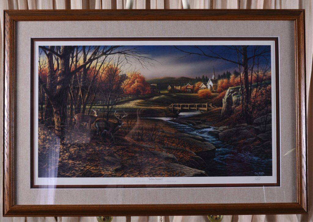 Terry Redlin Indian Summer Signed Print (1 of 5)