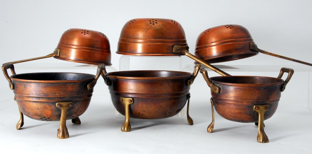 Vintage Copper Strainers (1 of 5)