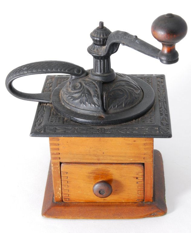 Vintage Ornate Coffee Grinder (1 of 4)