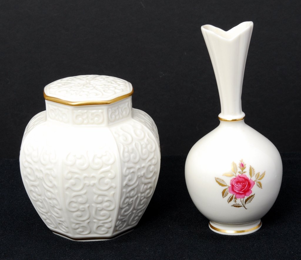 Lenox Vase & Covered Jar (1 of 6)