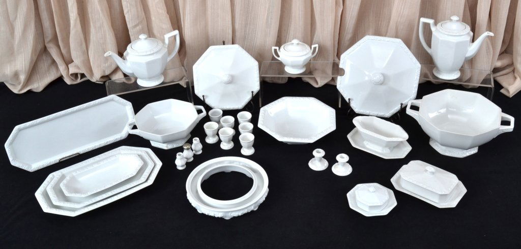 33 White Rosenthal "Maria" Serving Pieces (1 of 10)