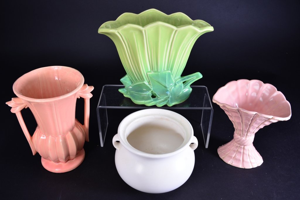 3 McCoy and 1 Bauer Ceramics (1 of 9)