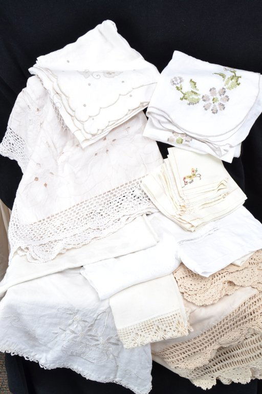 Embroidery, Cross Stitch, Crocheted Linens (1 of 7)