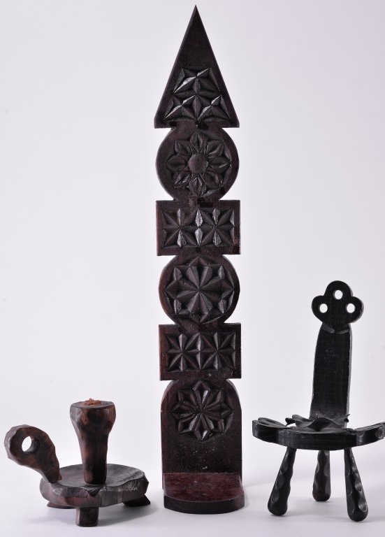 Trio Vintage Spanish Candlesticks (1 of 3)