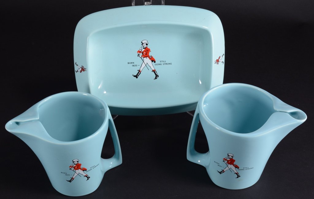 Vintage Wade Regicor Johnny Walker Tray & Pitchers (1 of 2)