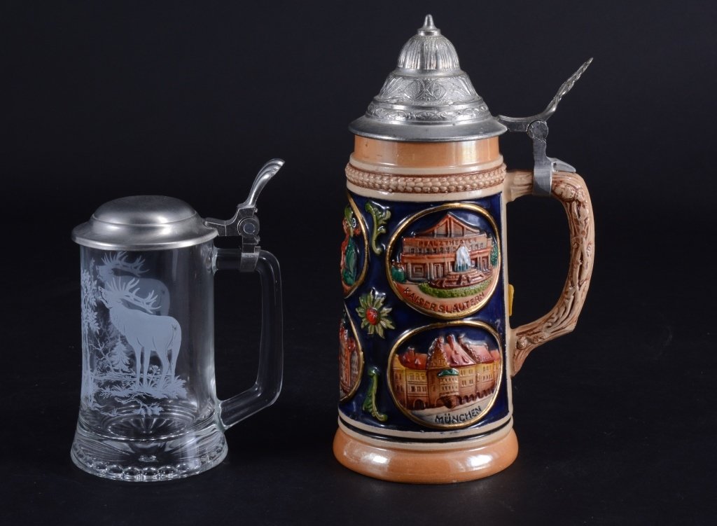 Two Vintage Steins (1 of 2)