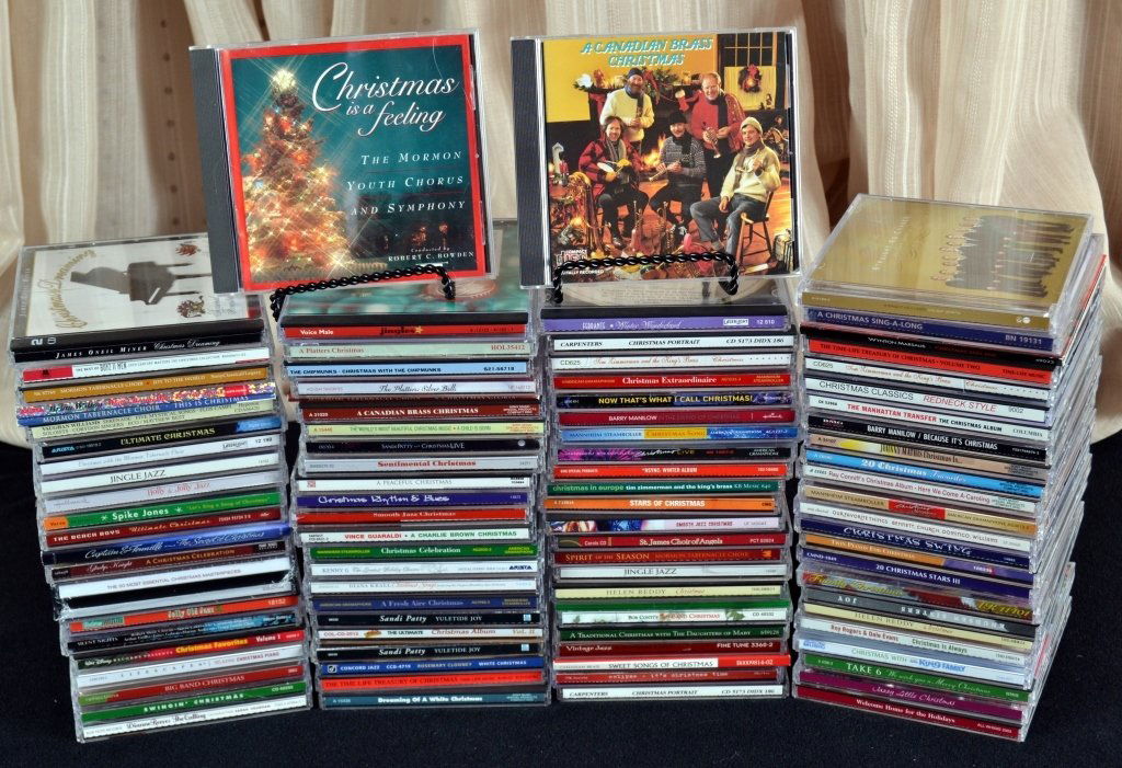 Over 90 Christmas Music CDs (1 of 3)