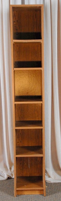 Narrow 4 Shelf Bookcase/Display (1 of 2)