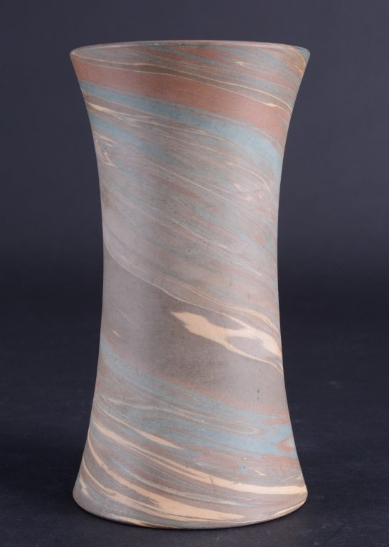 Vintage Niloak Swirl Pottery Vase (1 of 3)