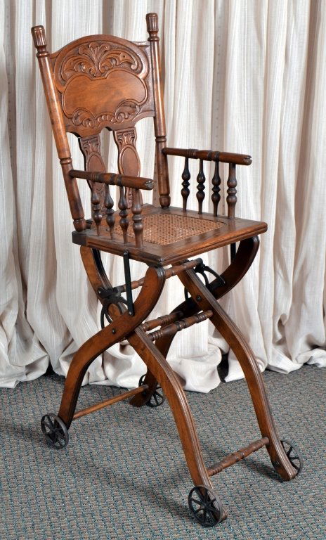 Pressed Back Child's High Chair w/3 Heights (1 of 3)