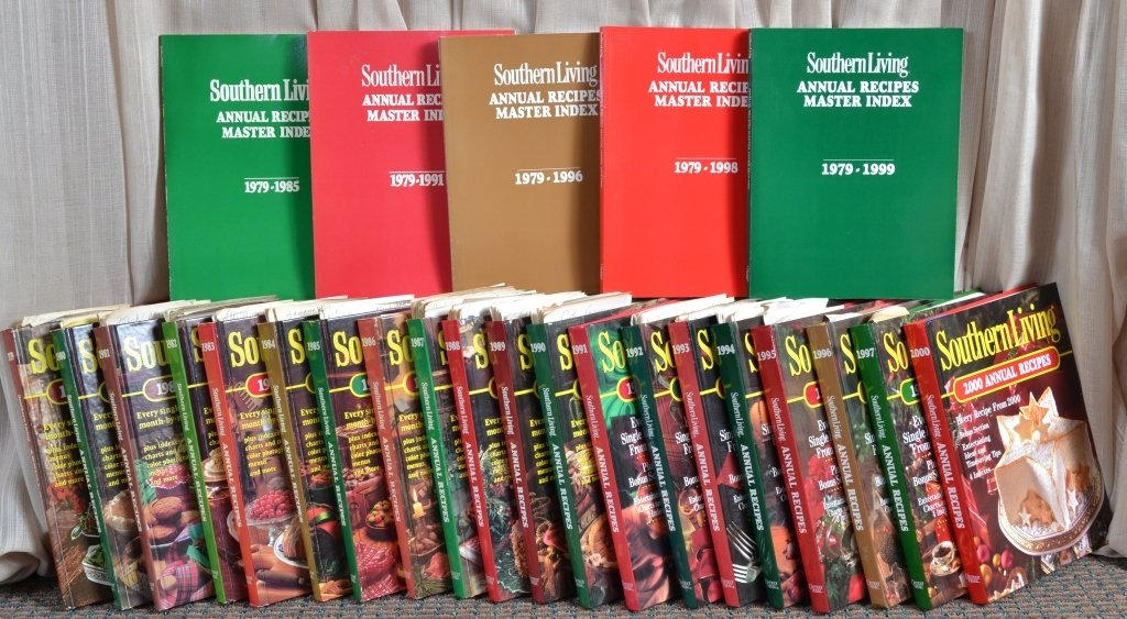 20 Southern Living Annual Recipes Cookbooks Plus (1 of 2)