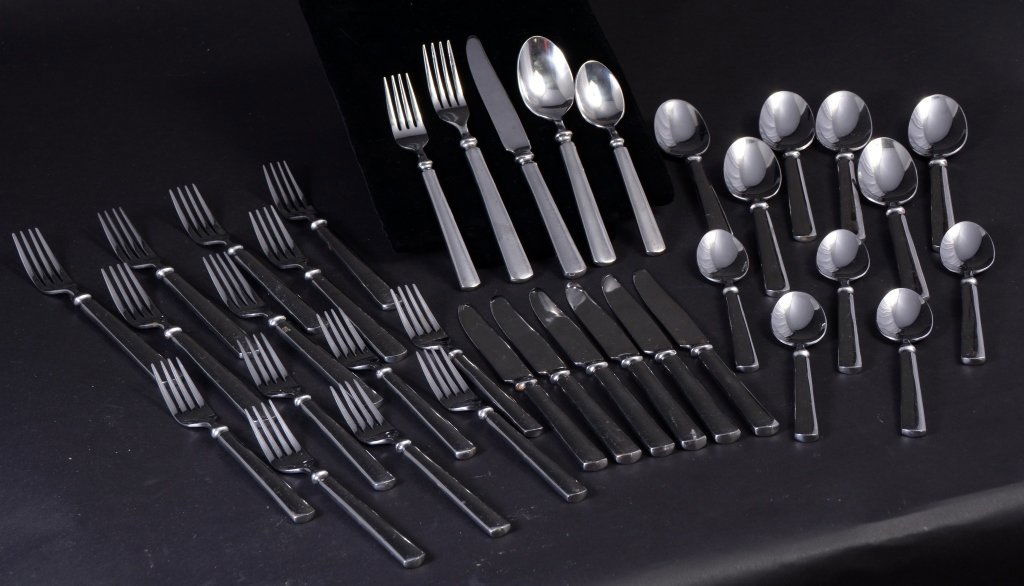 36 Pcs. Stainless Flatware (1 of 2)