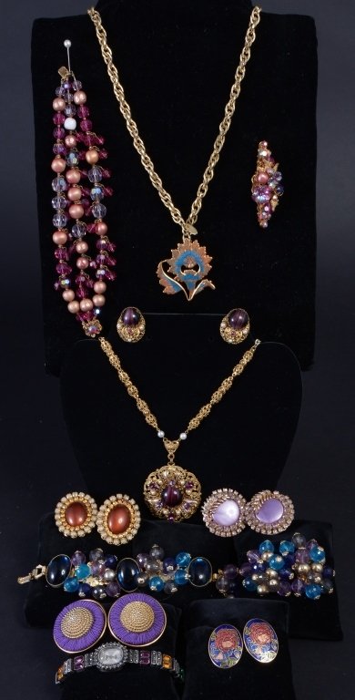 Gold & Multicolored Costume Jewelry (1 of 3)