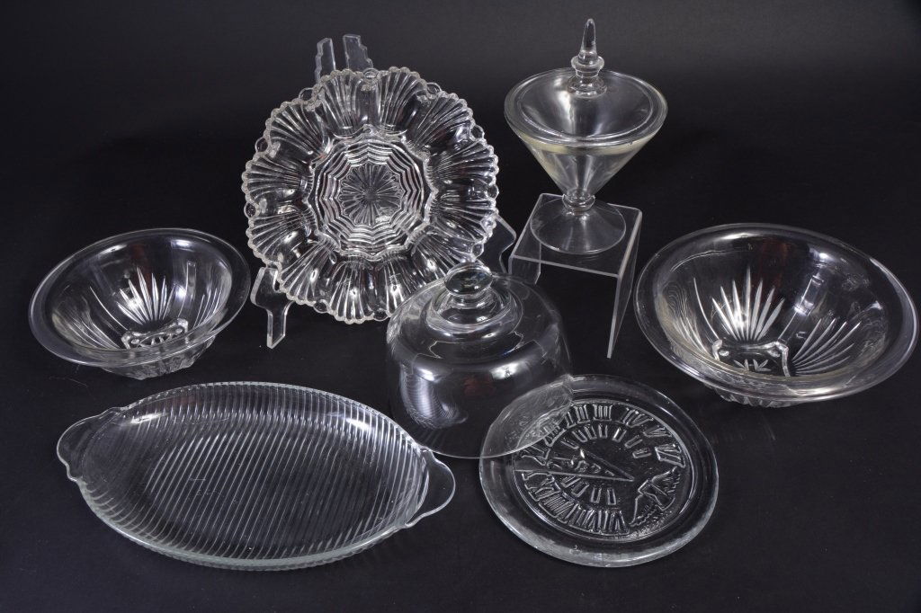 Glassware Lot w/Bowls, Covered Cheese/Dessert Plus (1 of 1)
