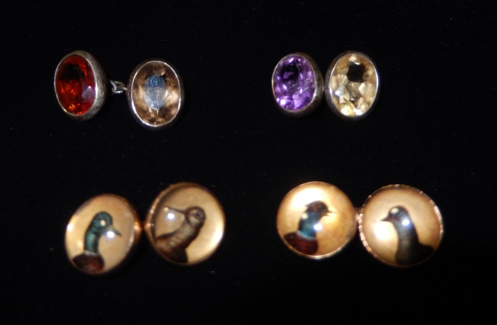 Vintage Estate Jewelry Cuff Links (1 of 3)