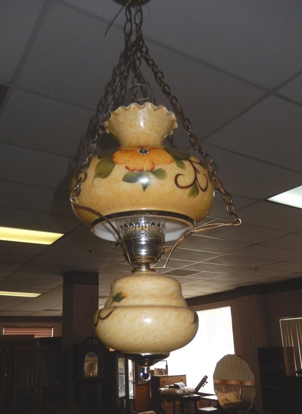 Hanging Handpainted Light (1 of 2)