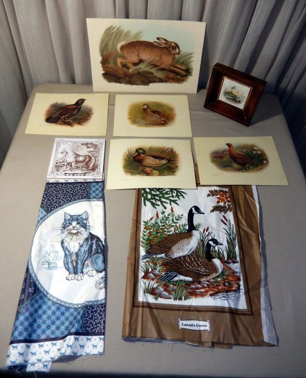 Animal/Bird Prints & Fabrics & Ceramics (1 of 7)