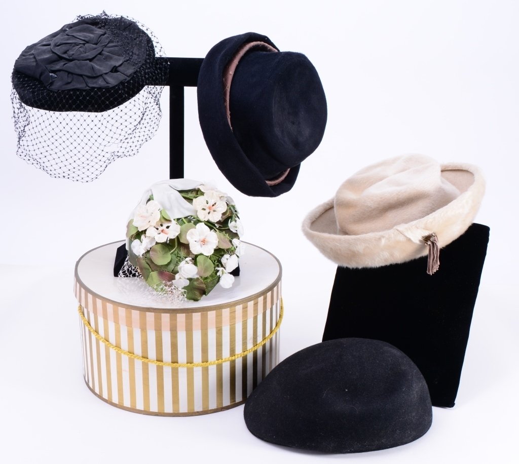 Vintage Ladies Hat Lot (1 of 3)