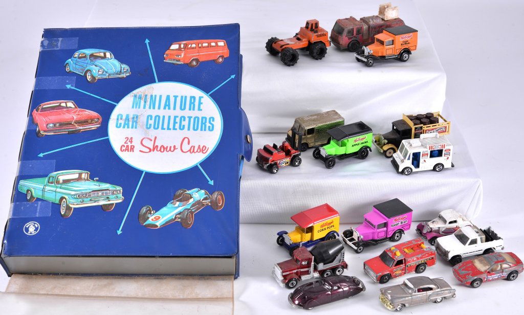 Metal & Plastic Toy Cars Loose & 24-Car Show Case (1 of 4)