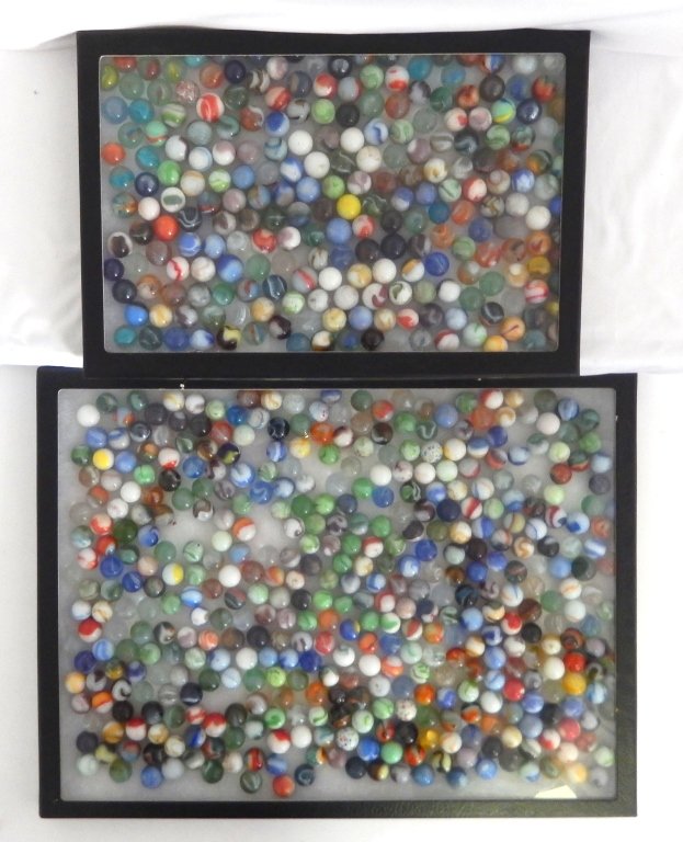 Vintage Colorful Glass Marbles (1 of 1)