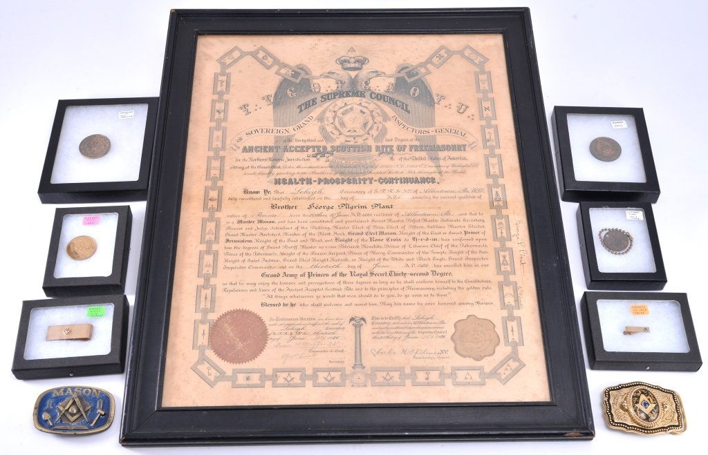 Masonic Memorabilia (1 of 7)