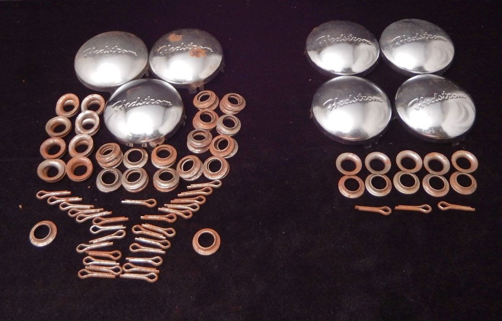 7 Hedstrom Baby Buggy Hubcaps or Man Cave Display (1 of 2)